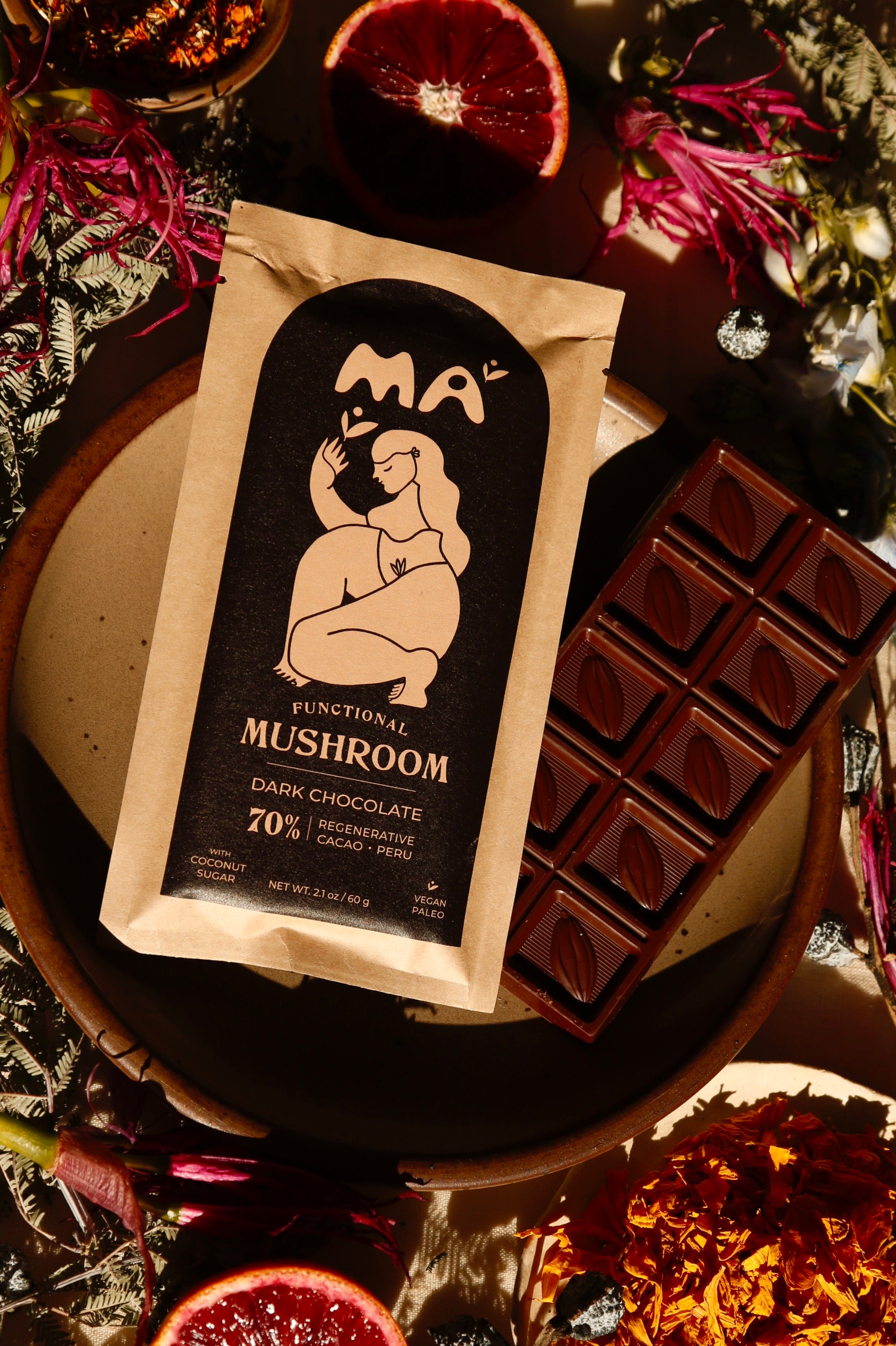 Mushroom Chocolate 70% - Ma